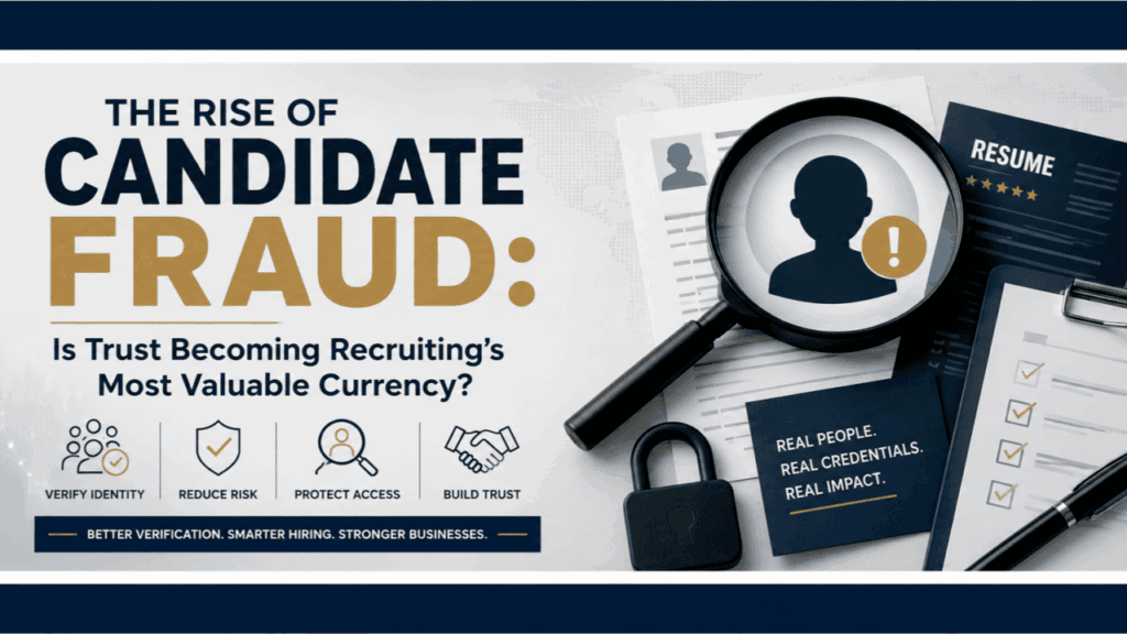 Current image: The Rise of Candidate Fraud: Is Trust Becoming Recruiting’s Most Valuable Currency?