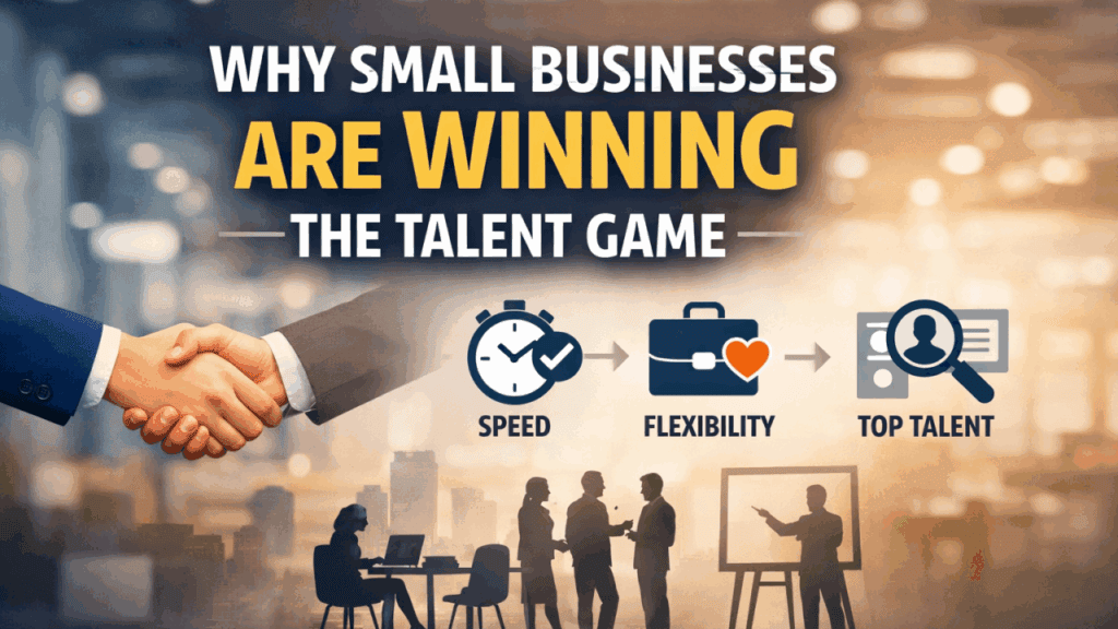 Current image: Why small business are winning the talent game