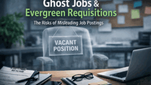 Ghost jobs and evergreen requisitions